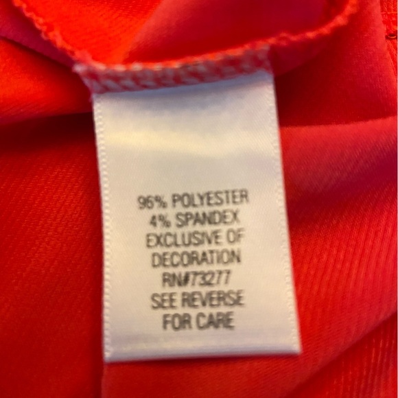 Simply Vera 3/4 Sleeve Pink Dress Size L - Picture 7 of 9